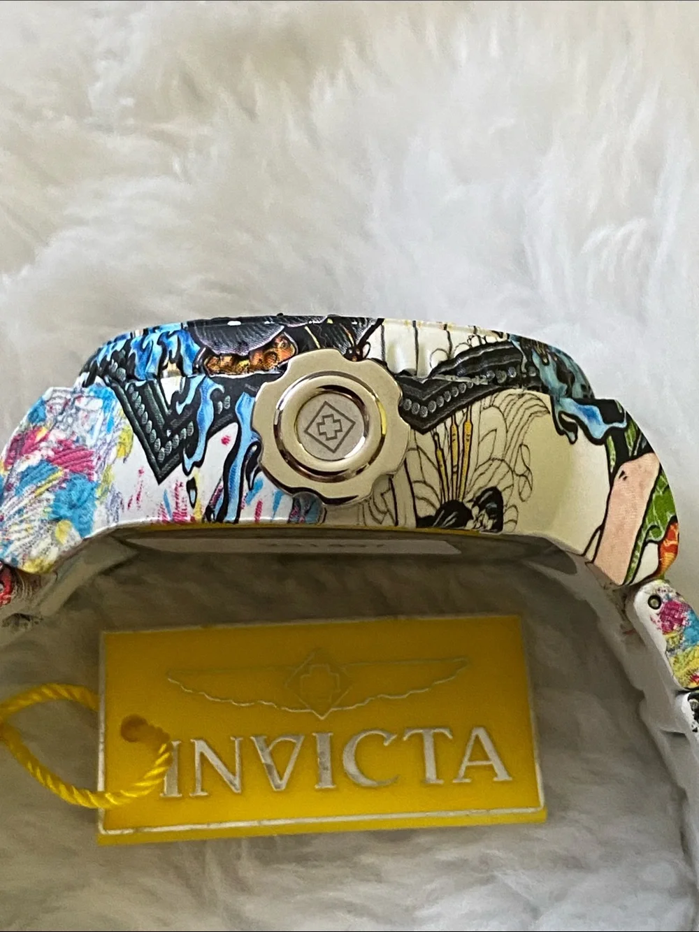 Invicta NEW Pro Diver Aqua Plated Graffiti 52 mm Men’s Watch - Picture 12 of 16